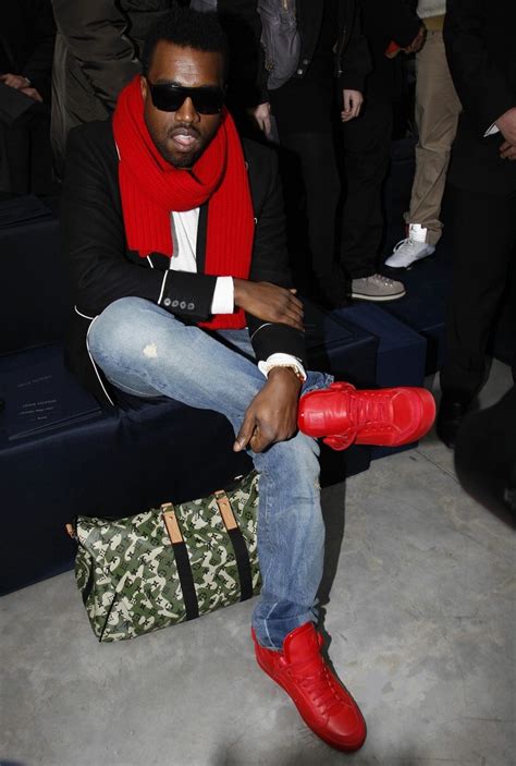 kanye west louis vuitton shoes buy|red boots Kanye West.